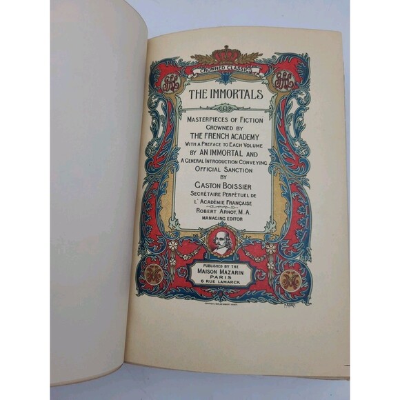 Zibeline Philippe De Massa The Immortals French Academy Medallion 1905 - Picture 8 of 9